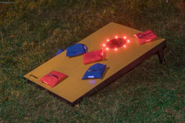 Triumph Cornhole Boards Set LED Lighted Tournament 2x3 - Image 6