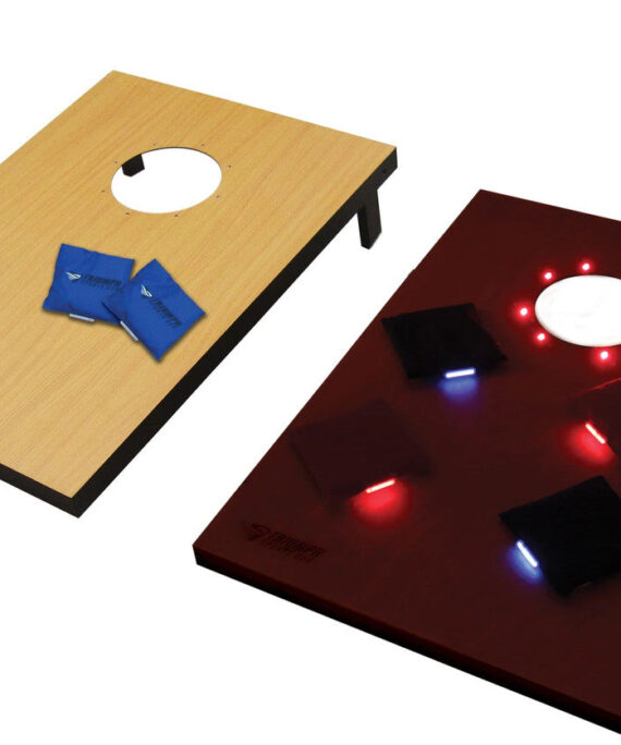 Triumph Cornhole Boards Set LED Lighted Tournament 2x3