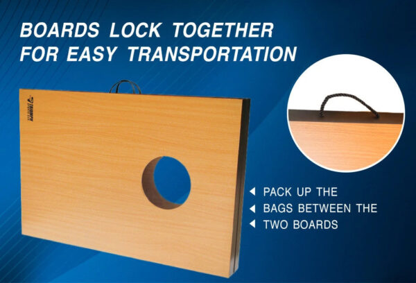 Triumph Cornhole Boards Set Premium 2x3 - Image 3