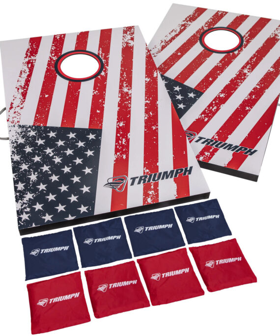 Triumph Cornhole Boards Set Patriotic 2x3