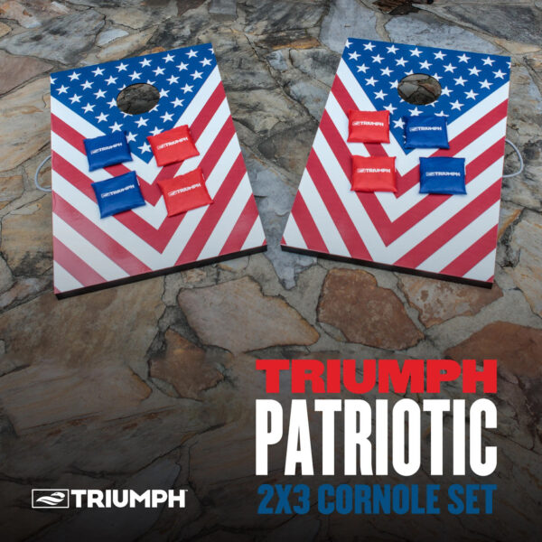 Triumph Cornhole Boards Set Patriotic Classic 2x3 - Image 5