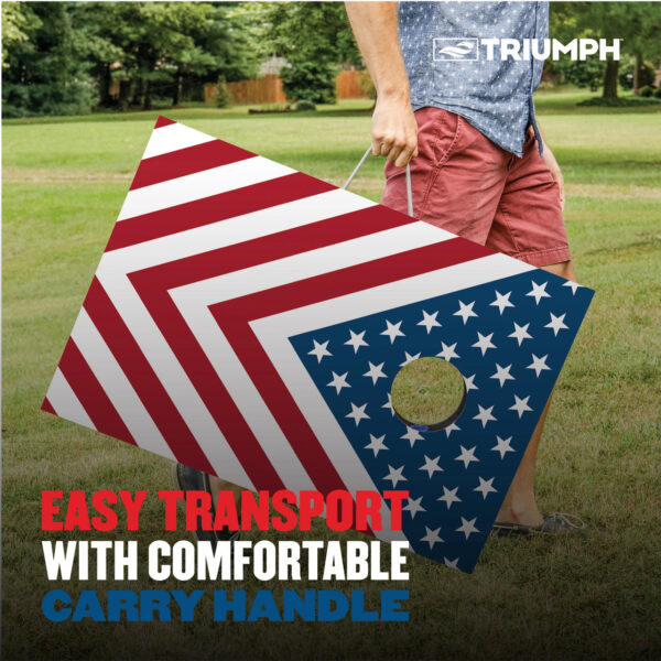 Triumph Cornhole Boards Set Patriotic Classic 2x3 - Image 7
