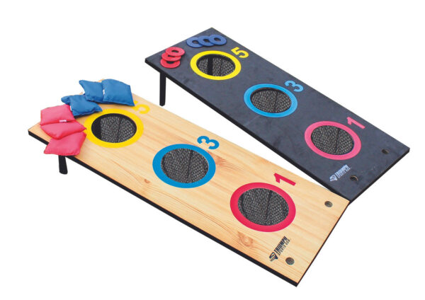 Triumph 3 Hole Bean Bag Toss and Washer Toss Combo Set - Image 6