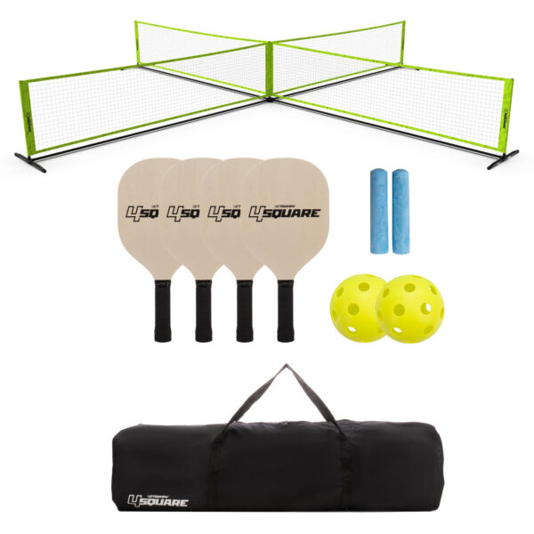Triumph 4 Square Pickleball Set