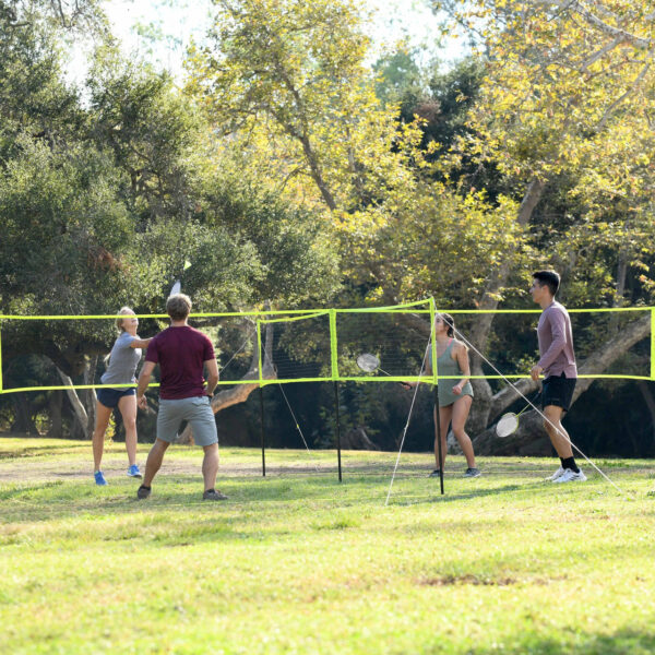 Triumph 4 Square Volleyball and Badminton Combo Set - Image 6