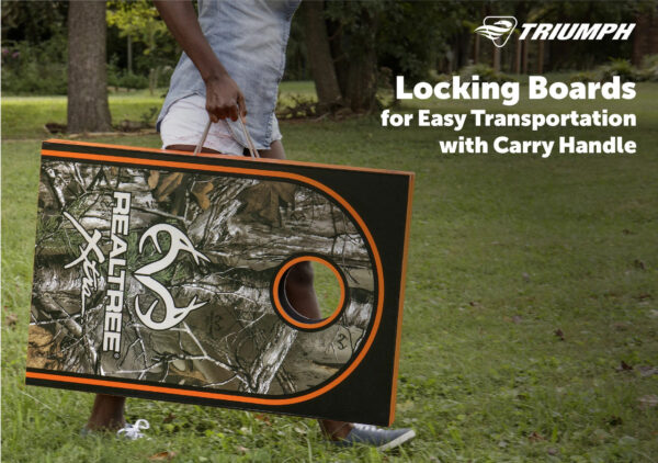 Triumph Realtree Cornhole Boards Set Tournament - Image 4