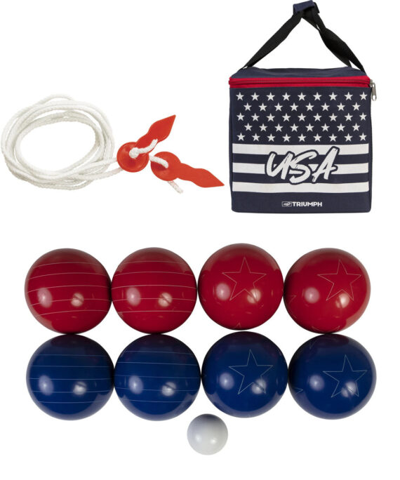 Triumph Patriotic Bocce Ball Set 100mm