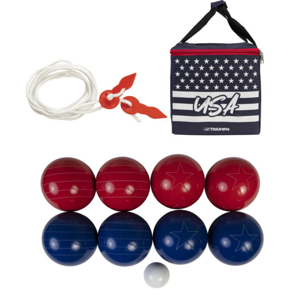 Triumph Patriotic Bocce Ball Set 100mm