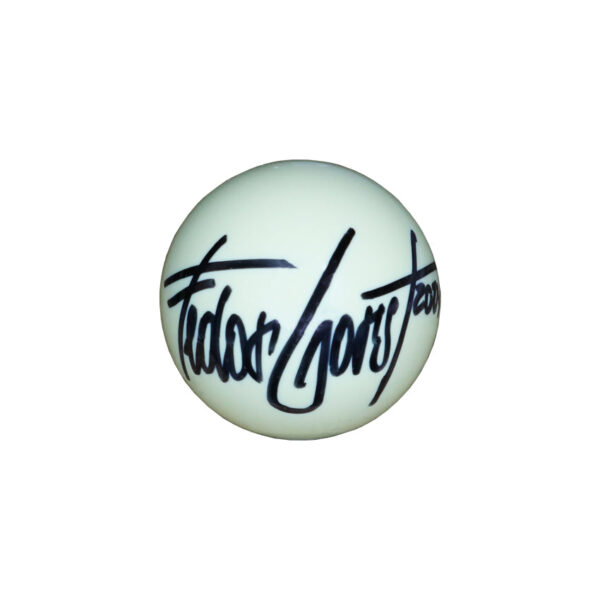 Fedor Gorst Signed Standard Cue Ball