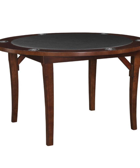 Ram Gameroom Folding Poker Table  48" Cappuccino