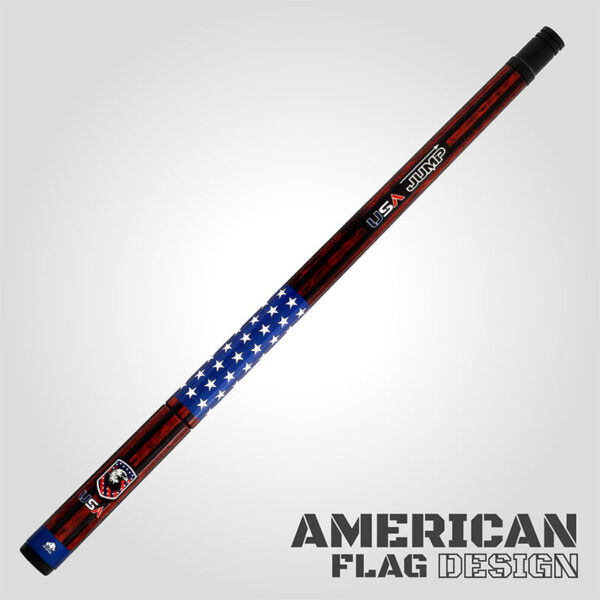 Rhino RCJMPVOYUSA Voyager Series Carbon Jump Cue - USA Flag - Image 3