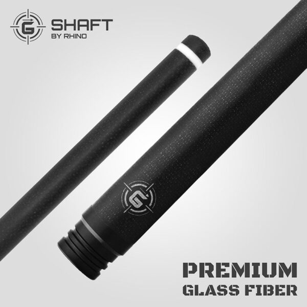 Rhino RCGLBK G-L Series Pool Stick - Vivid Black - Image 5
