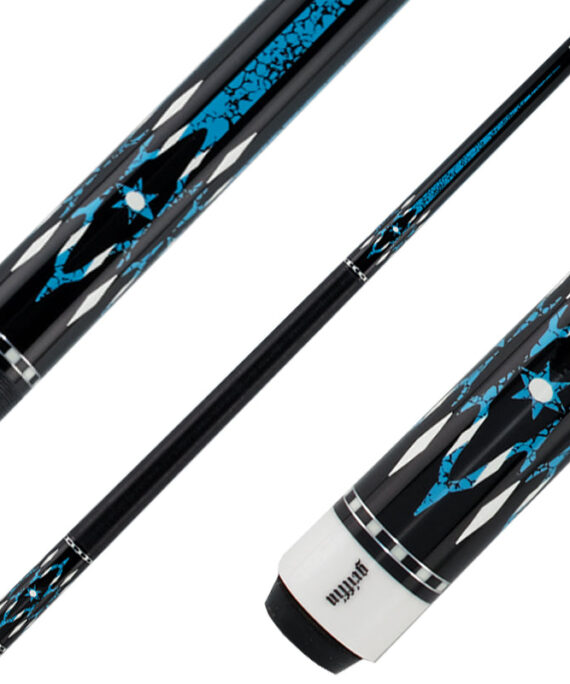 Griffin Cues GR42- Black with Turquoise Points