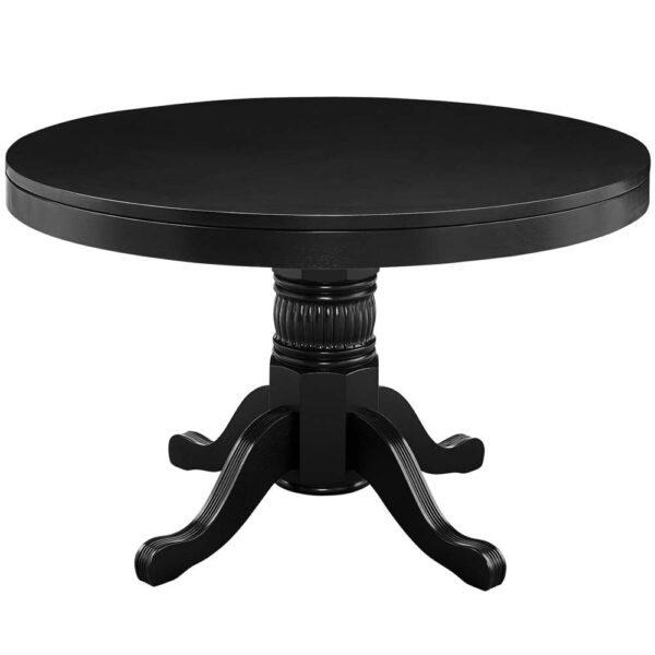 Ram Gameroom Poker Table 48" 3 in 1 Game Table Black - Image 2