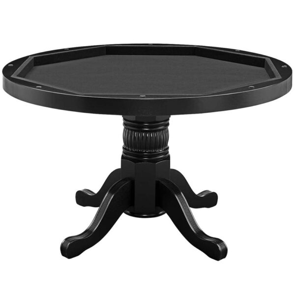 Ram Gameroom Poker Table 48" 3 in 1 Game Table Black - Image 3