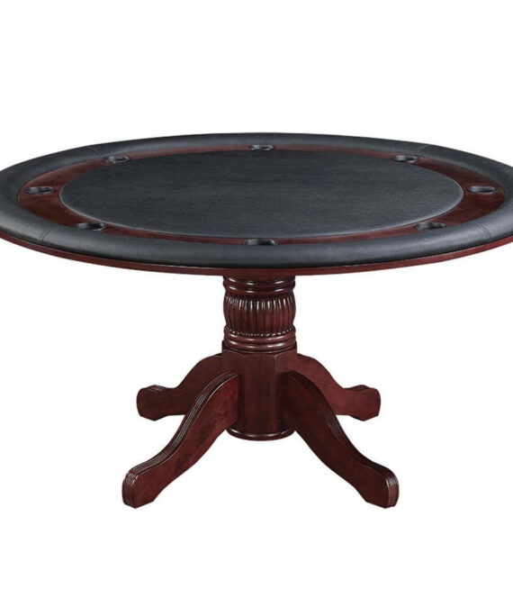 Ram Gameroom Poker Table English Tutor 60" 2 in 1 Game Table