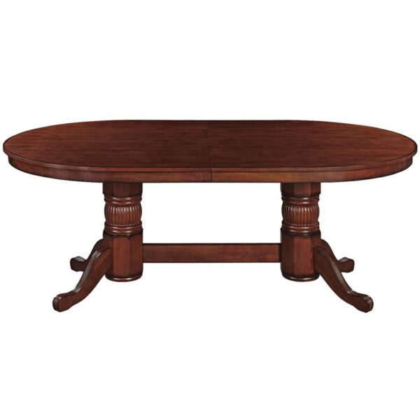 Ram Gameroom Poker Table with Dining Top 84" Chestnut - Image 2