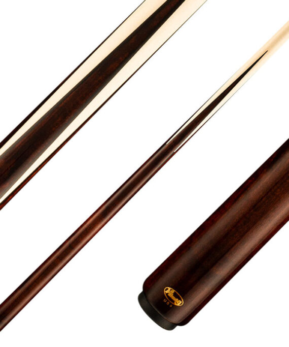 Viking IM0205 Impero Series Play Cue - Coffee-Stained Maple with 4 Birdseye Maple Inlaid Points