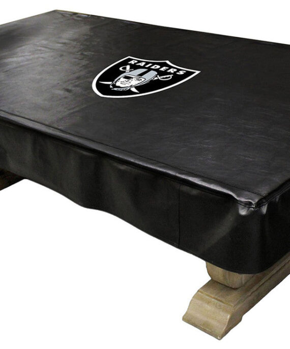 Las Vegas Raiders Pool Table Cover
