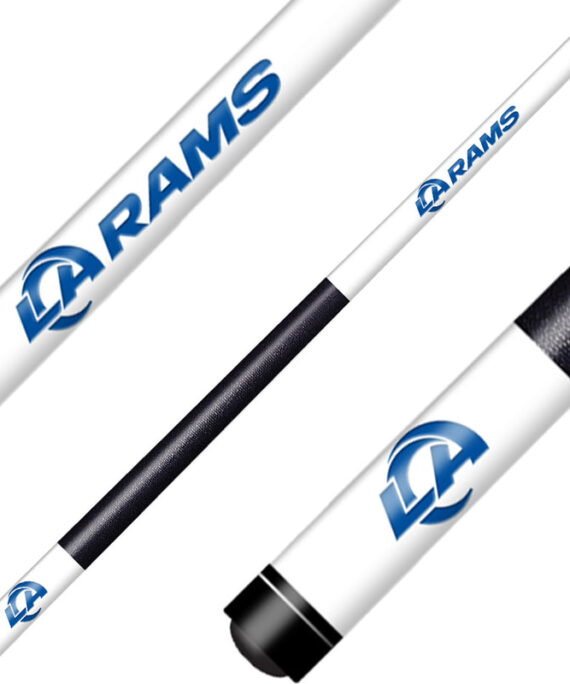 Los Angeles Rams Cue Laser Etched Billiard Cue