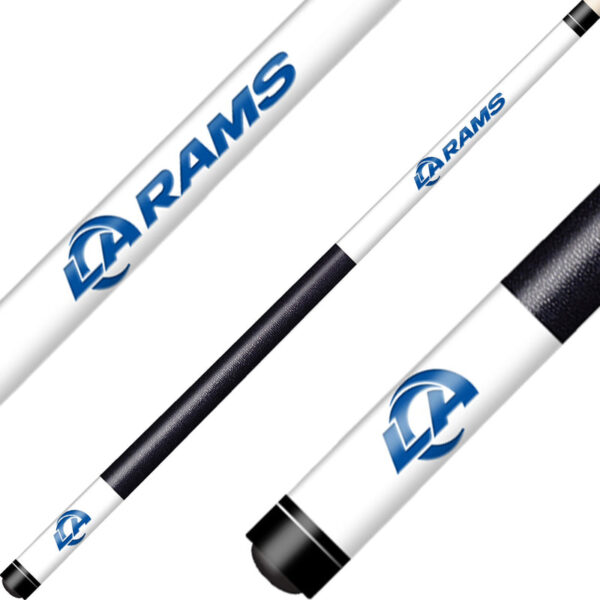 Los Angeles Rams Cue Laser Etched Billiard Cue