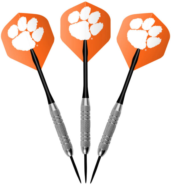 Clemson University Dartboard Cabinet Set Fan's Choice - Image 4