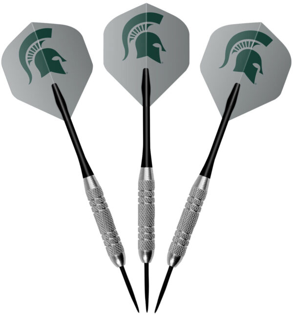 Michigan State University Dartboard Cabinet Set Fan's Choice - Image 4