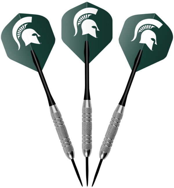 Michigan State University Dartboard Cabinet Set Fan's Choice - Image 3