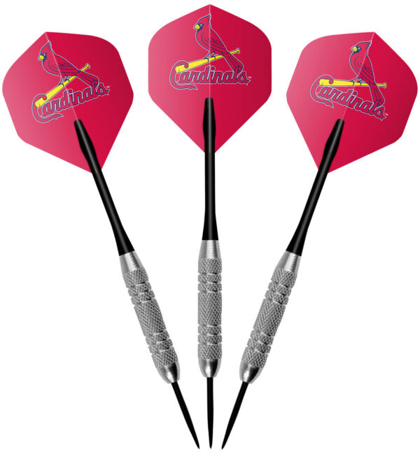 St Louis Cardinals Dartboard Cabinet Set Fan's Choice - Image 4