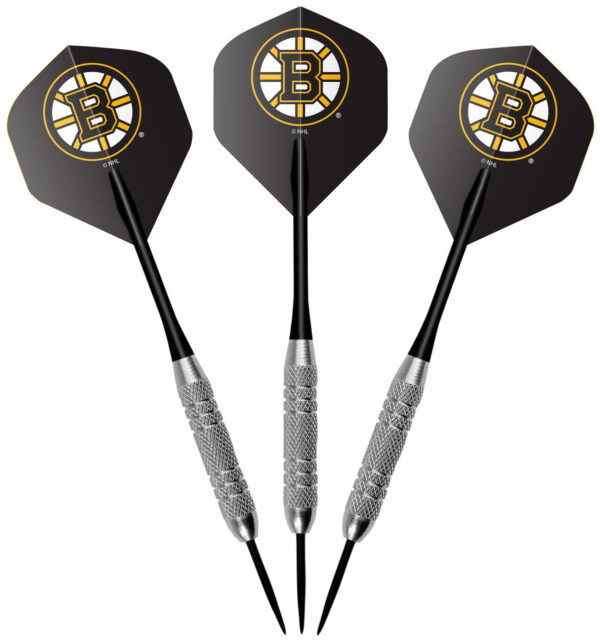 Boston Bruins Dartboard Cabinet Set Fan's Choice - Image 3