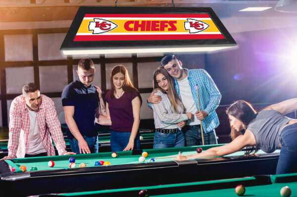Kansas City Chiefs Pool Table Light - Image 4