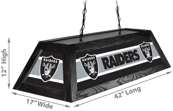 Las Vegas Raiders Billiard Table Light - Image 3