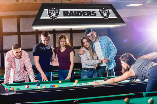 Las Vegas Raiders Billiard Table Light - Image 4