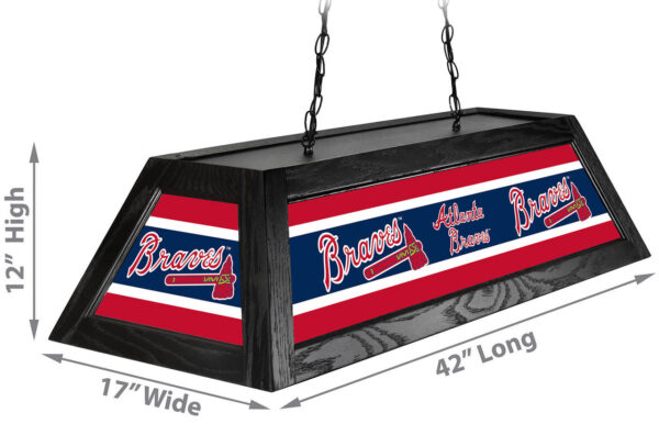 Atlanta Braves Pool Table Light - Image 2