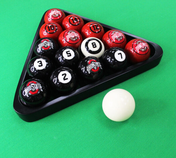 Ohio State Pool Balls with Numbers - Image 4