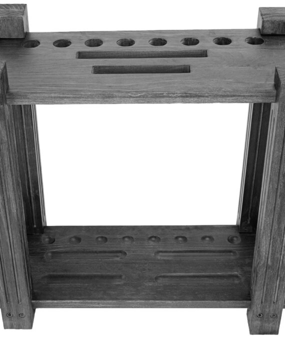 Imperial Cue Rack Rectangle Floor Rack Silver Mist