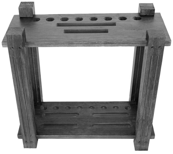 Imperial Cue Rack Rectangle Floor Rack Silver Mist