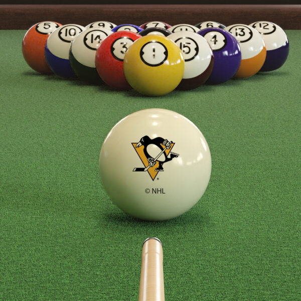 Pittsburgh Penguins Pool Balls - Retro Balls Set - Image 2