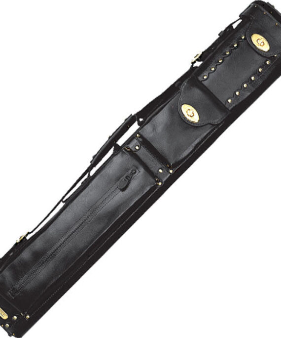 Instroke 3X5 Black Leather Cowboy Cue Case
