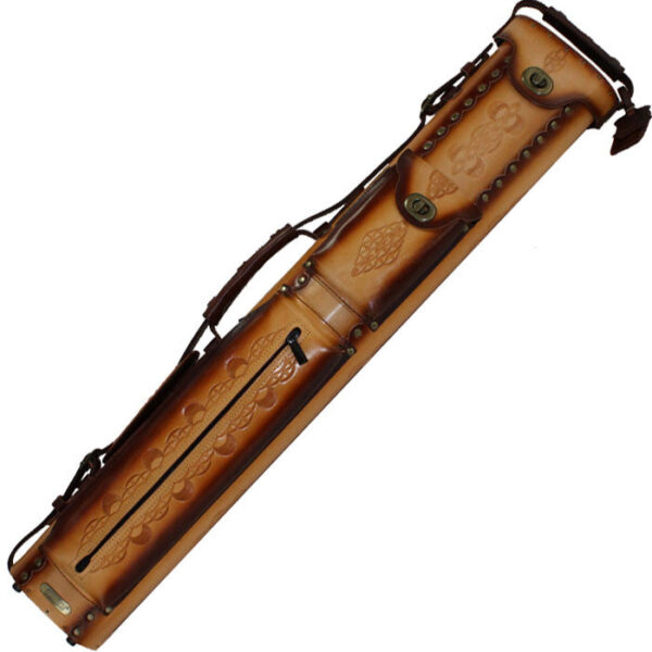 Instroke 3x5 Saddle DO3 Dark Brown Air Brushed Case