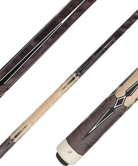 J Pechauer JP19S Cue - Smoke Stain