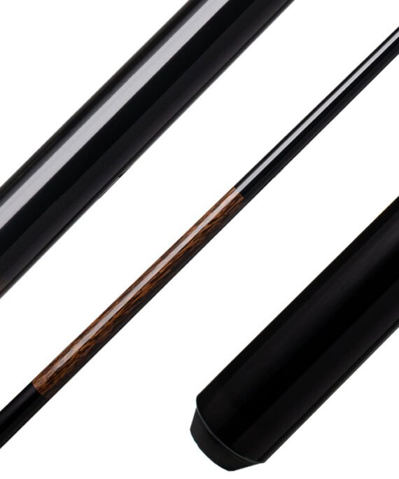 Koda KD20 Pool Cue - Black with Black Palm Graphic