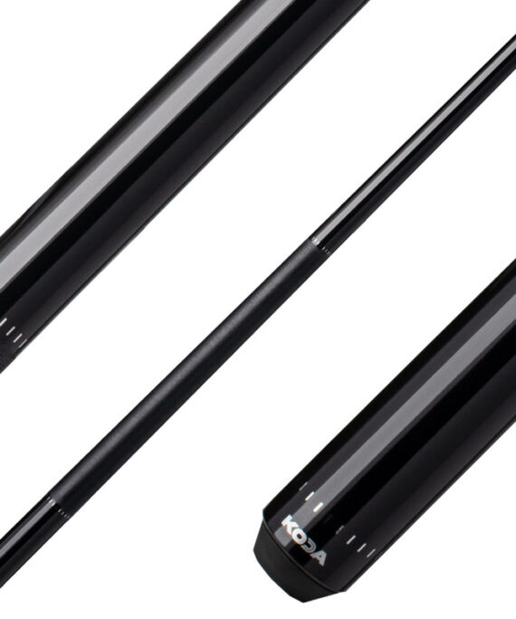 Koda KD33 Pool Cue - Ebony Stained Curly Maple with Wrap