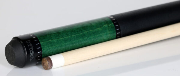 Koda KD34 Pool Cue - Green Stain with Wrap - Image 2