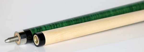 Koda KD34 Pool Cue - Green Stain with Wrap - Image 3