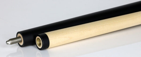 Koda KD40 Pool Cue - Matte Black with Faux Ringtail Lizard Wrap - Image 2