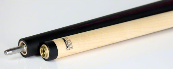 K2 KL170 Pool Cue - 4 Point Matte Black and Purple Graphic with 11.75mm LD Shaft - Image 4
