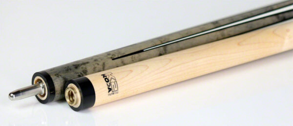 K2 KL192 Pool Cue - Grey/Black/Abalone Graphic with 11.75mm LD Shaft - Image 4