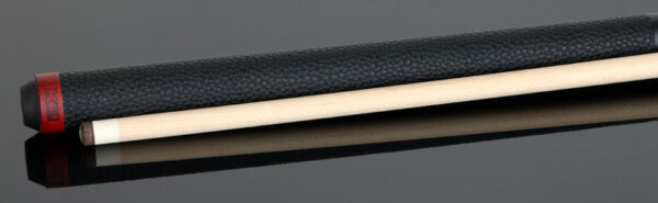 K2 KLCRD Pool Cue with Leather Wrap - Matte Red-Stained Maple with 12.50mm LD Shaft - Image 2