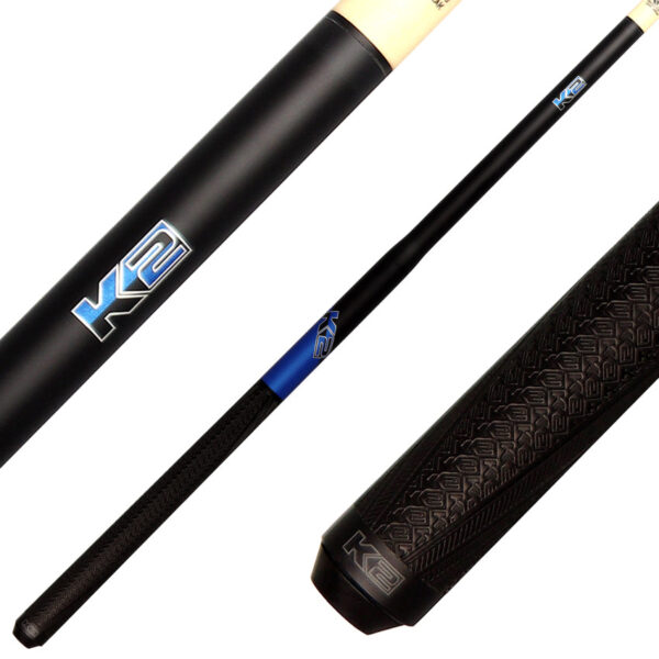 K2 KLJBBL 5 in 1 Break/Jump Cue - Blue with Sport Grip Wrap